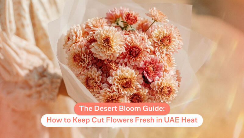 The Desert Bloom Guide: How to Keep Cut Flowers Fresh in UAE Heat