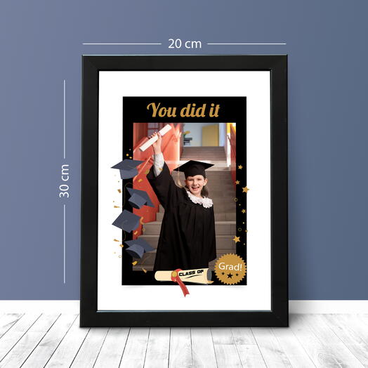 Персонализируемая фоторамка «Вы сделали это»