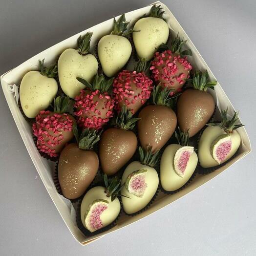 Pansy milky strawberry chocolate