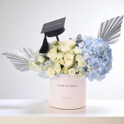 Whispers of Tomorrow – Graduation Flower Box