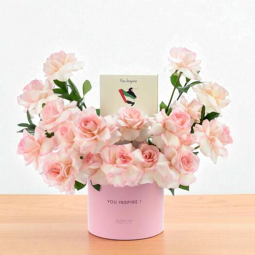 Шоколадный набор «Розовая императрица»