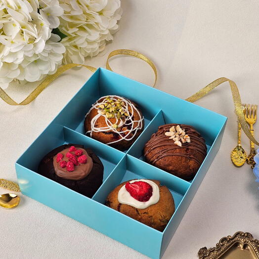 4 pcs NY cookie box