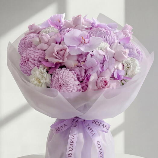 Amethyst Dream Cloud: The Orchid, Rose   Chrysanthemum Luxe