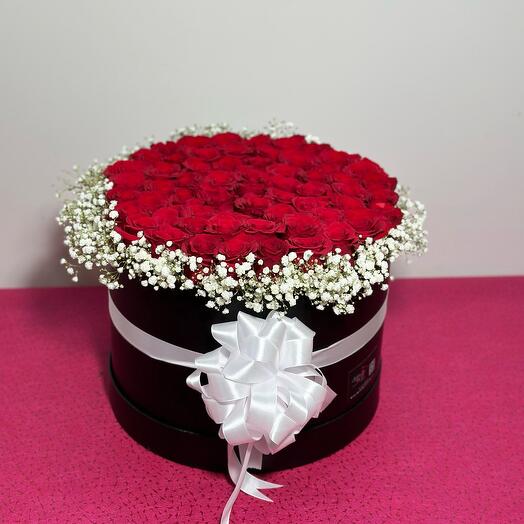 Цветы в коробке 3856