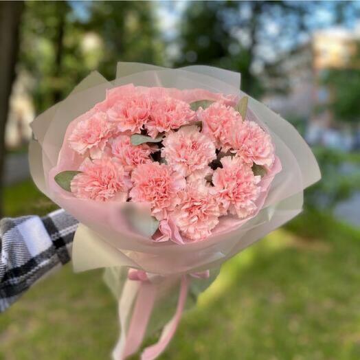 15 Pink Carnation Bouquets-637