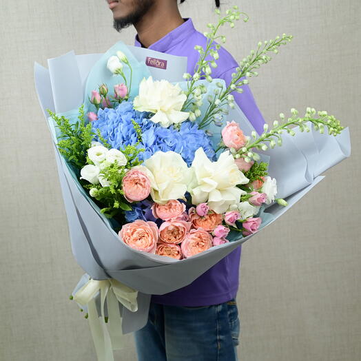 В голубой букет-1813