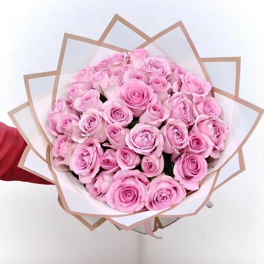 51 Pink Roses Bouquet – Blush of Love
