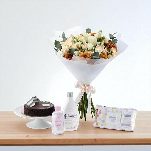 Набор для новорождённого «Золотой персик»