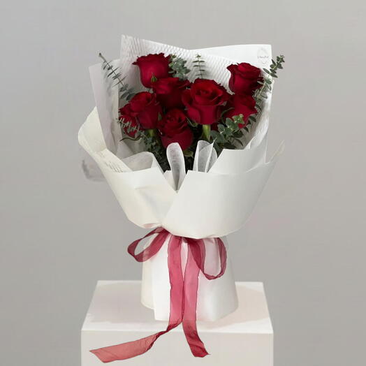 Love Bites_ 15 Premium Red Rose Bouquet For Anniversary or Birthday