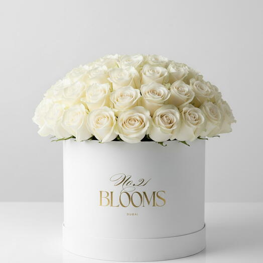 51 White Roses