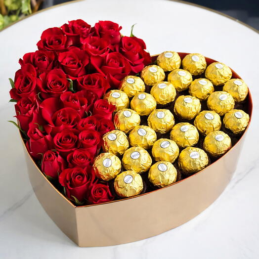 Roses and Ferrero Rocher