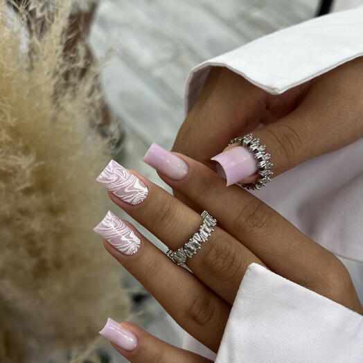 Gift card for Russian manicure and pedicure with polish