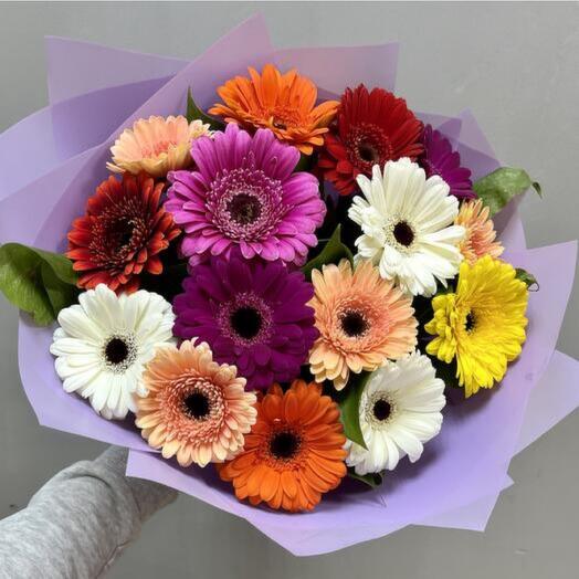 15 Mixed Gerberas Bouquets-683