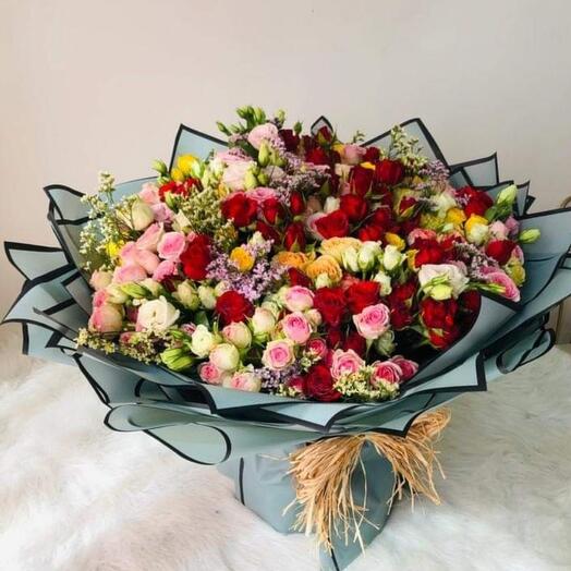 Mix spray rose boquest