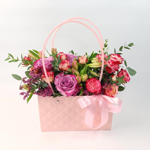 Mix Flowers in a Box