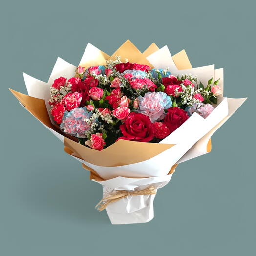 Взрыв ярких цветов