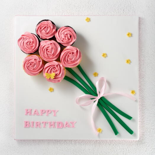 Капкейки-букет