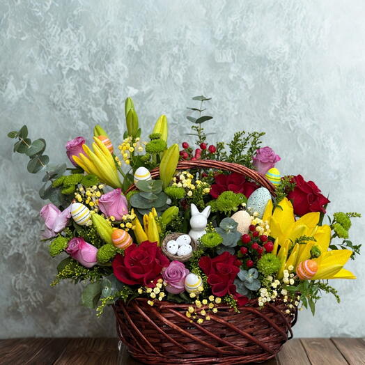 Пасхальная корзина «Восход солнца»