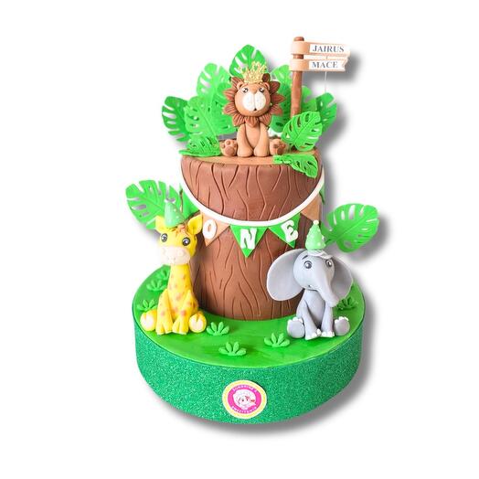 САФАРИ ДЖУНГЛИ ЖИВОТНЫЕ - ТОРТ ЛЕВ 05