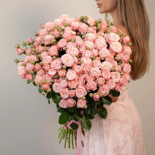 51 Pink Spray Roses