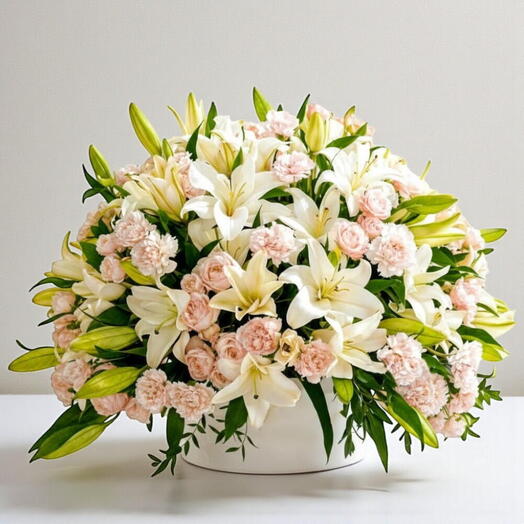 White Lily Pink Box