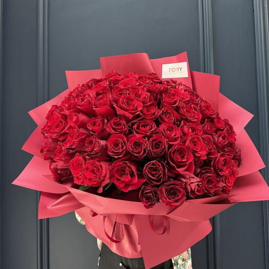 Ramo de 101 rosas "El amor es..."