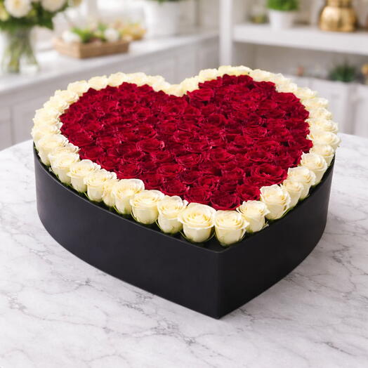 Crimson Heart Luxury Box