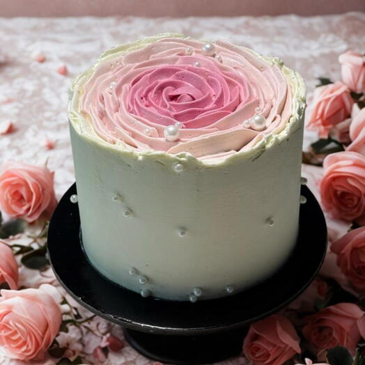 Decadent Chocolate Pearl Cake | Luxurious Birthday Celebration Dessert