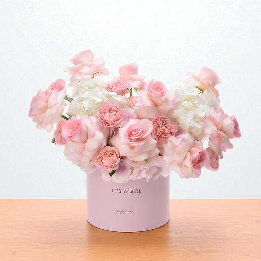 Коробка «Розовый таффи — это девочка»