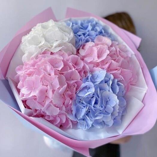 Mixed Hydrangea bouquet small