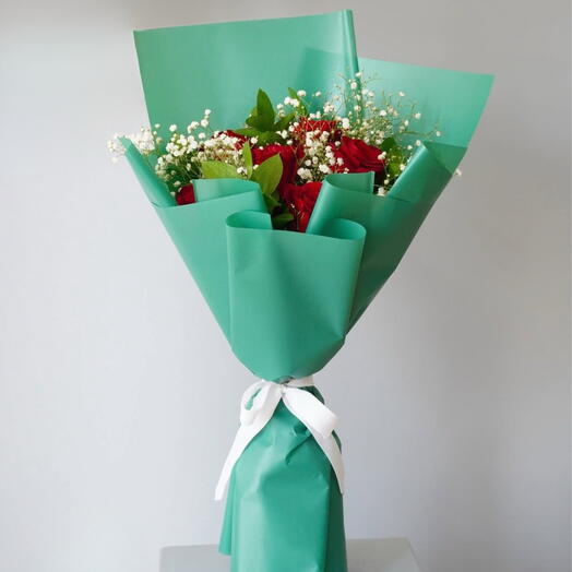 Grace- Red Rose bouquet(small)