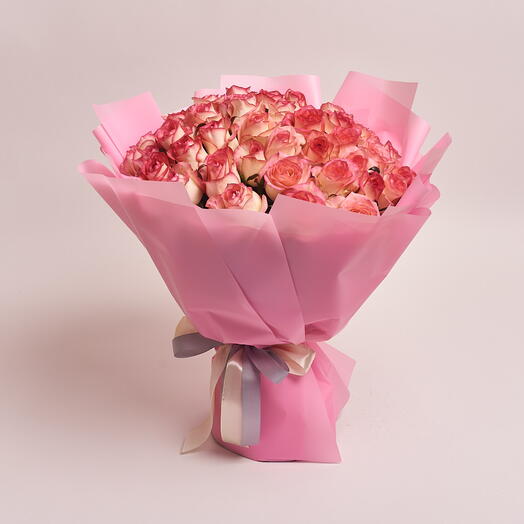 Cornelia- 51 Pink rose Bouquet