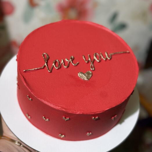 Artful 500g Love You Cake