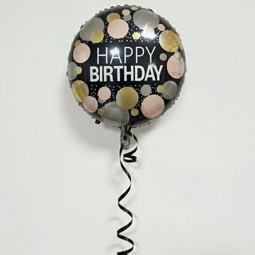 Polka Dot Foil Balloon