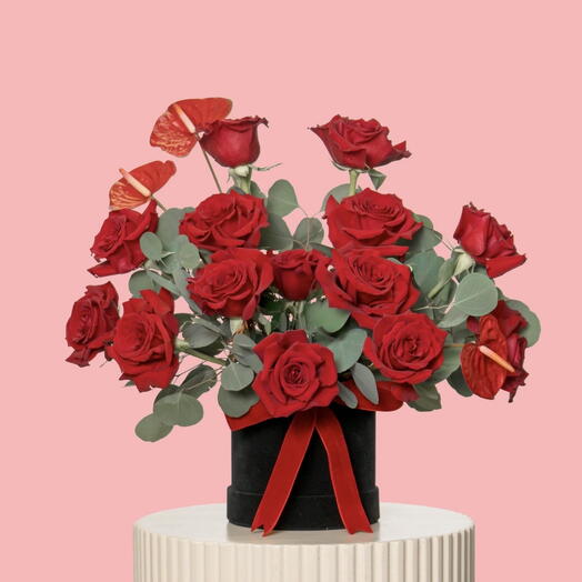 Валентинка Королевская Вечная Красная Интрига