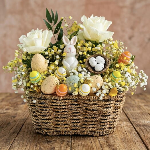 Bunny Nest Easter Basket