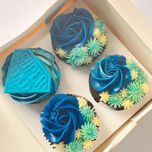 Капкейки для супер-папы