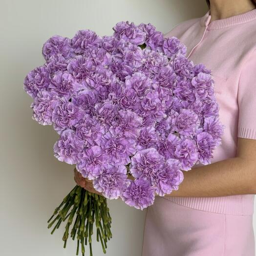 Lilac carnation (50 pcs)
