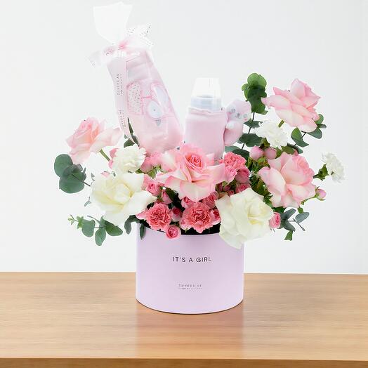 Цветочная коробка «Маленькие благословения»