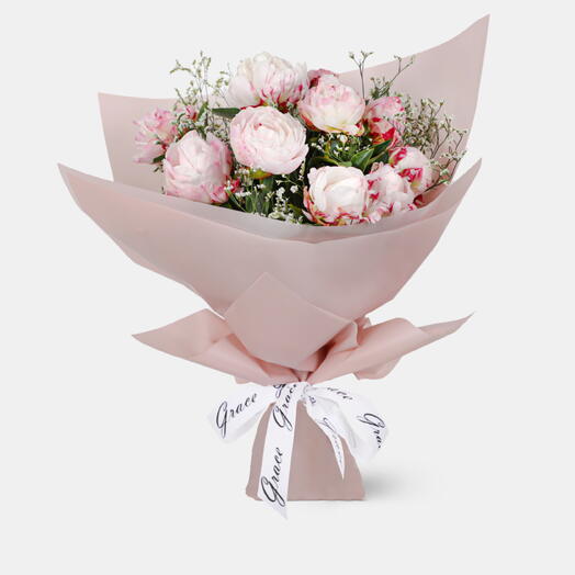 Pink Peony Large Bouquet