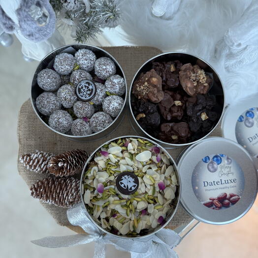 Christmas 3 Date Boxes Set