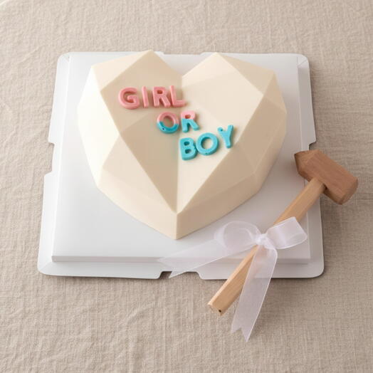 Gender Reveal Pinata Heart