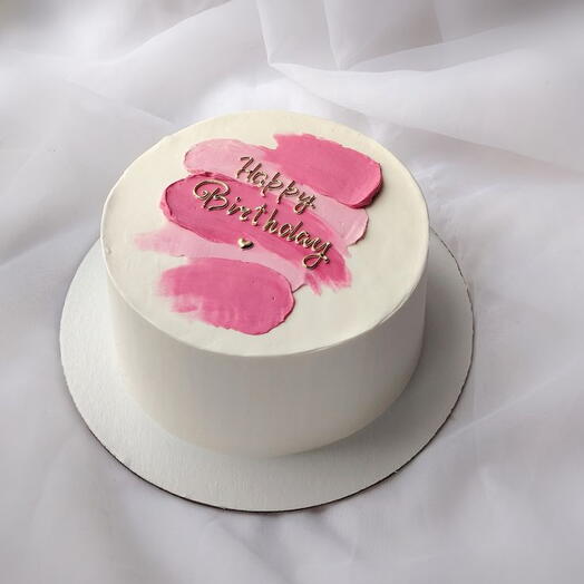 Роскошный торт «С днем рождения» премиум-класса, 500 г.