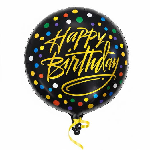 Midnight Celebration Foil Balloon