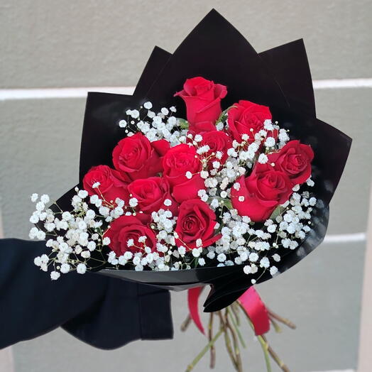 11 Red Roses Bouquet