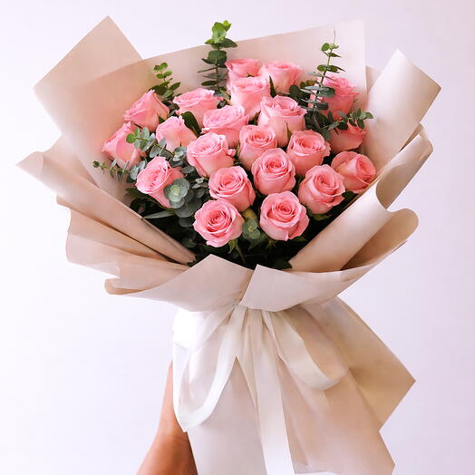 Promesse en rose – 21 roses