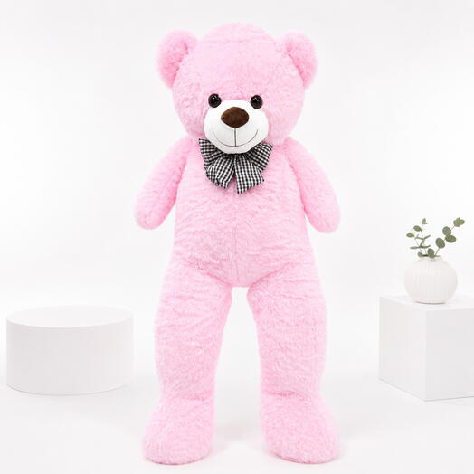 Pink Teddy Bear – 115 cm Soft Plush Gift