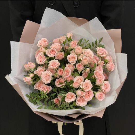 11 Light pink Roses Bouquets-679