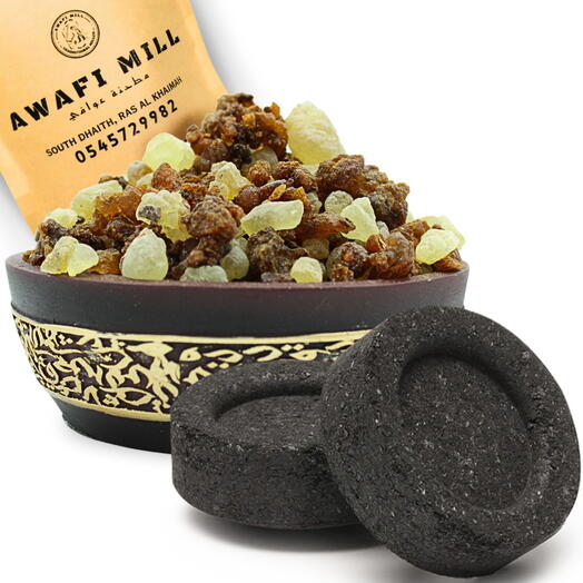 AWAFI MILL Смесь церковного ладана | Угольная таблетка - Упаковка 120 г с 20 угольными таблетками