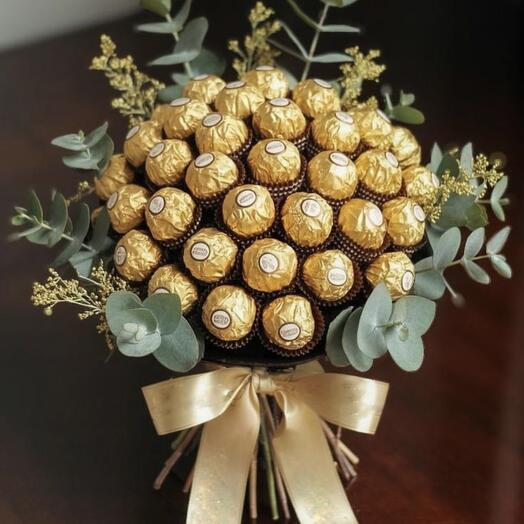 Chocolate bouquet Ferrero Rocher